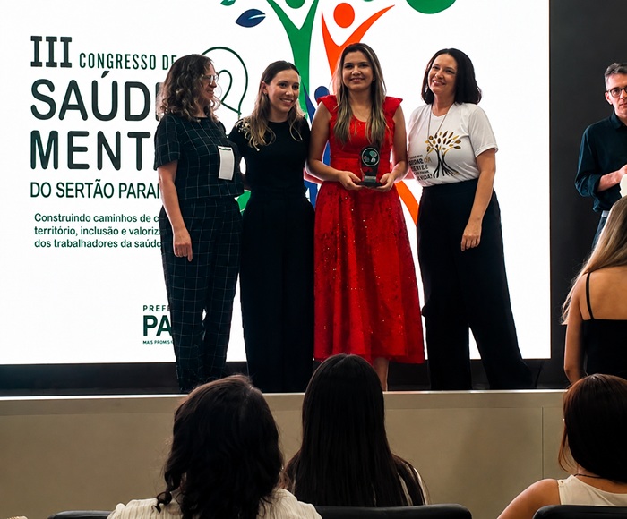 CAPS AD III de Sousa é premiado no III Congresso de Saúde Mental do Sertão Paraibano com o Projeto Batuclagem